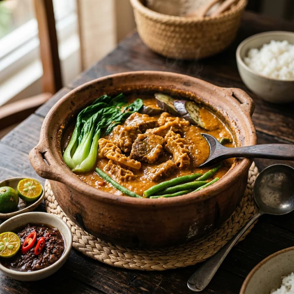 Kare-Kare Beef, a Kusinely filipino favorites dish